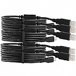 Philips 5103-109-28992 USB Cables for Philips Digital Pocket Memo and Digital Voice Tracer (5 Cable Pack)
