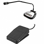 SpeechWare TBK6-FP USB 6-in-1 Gooseneck TableMike  with Speech Equalizer, Speaker and Foot/Hand Pedal (6th Generation)