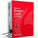 Nuance 369042 Dragon Legal Individual Version 14 Speech Recognition Software with Dragon USB Headset