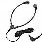 VEC SH-55-RA Hinged-Stetho Headset with 5ft. Cord and 3.5mm Right Angle Plug