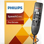 Philips LFH3710 SpeechMike Premium Touch Precision USB Microphone and SpeechExec Dictation Workflow Software - Slide Switch Operation