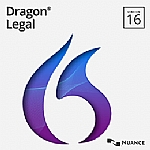 Nuance DL09A-G00-16.0 Dragon Legal 16 Speech Recognition Software - Electronic Download