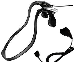 Grundig Digta-520-GBS-3 Neck Bow Headsets with Grundig GBS Connector - 3 Pin