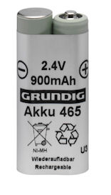 Grundig DIGTA-465 Rechargeable (NiMH) Batteries for Digta 415