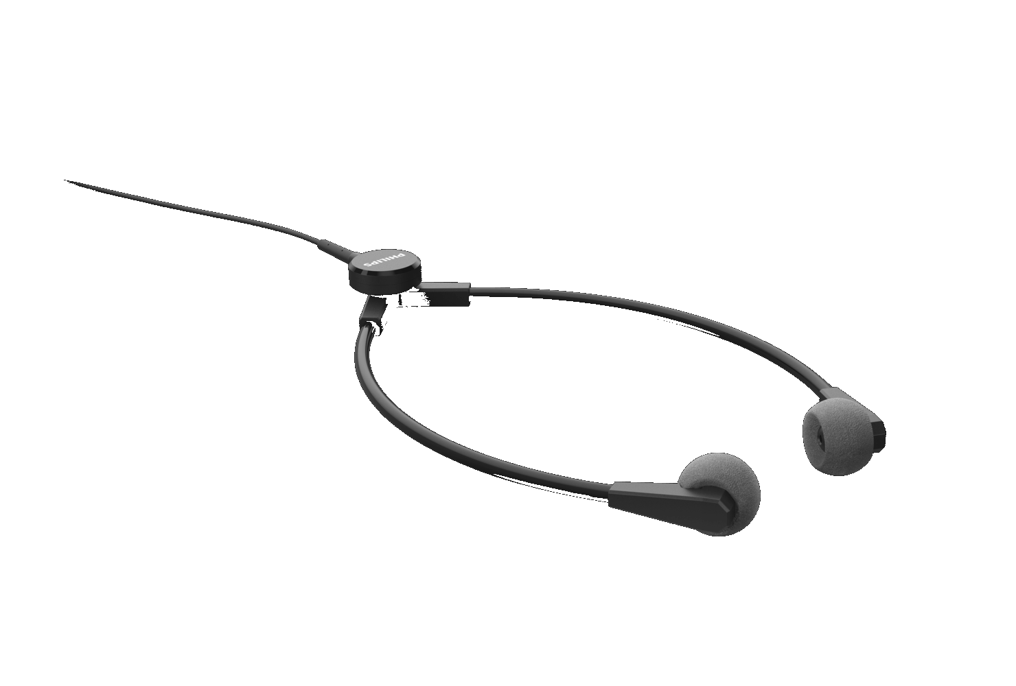 Philips ACC0232/00 Stethoscope style Transcription Headphones - 3.5mm /  Transcription / Transcription Headsets 