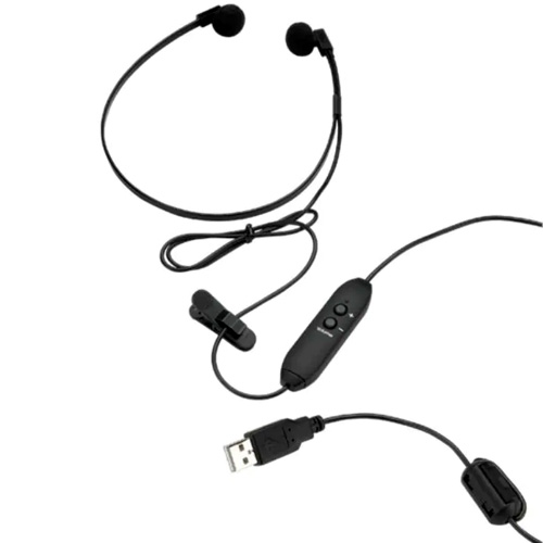 VEC SP-USB Spectra USB Transcription Headsets with Digital Sound Quality and Volume Control