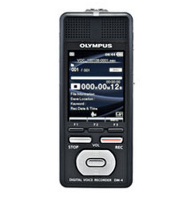 Olympus DM-4 (142590) 8GB Expandable Digital Voice Recorder with Voice Activation and 2.2 Inch Color LCD