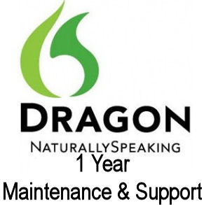 Nuance A209A-GV1-12.0 Dragon Naturally Speaking Professional 1 Year Maintenance & Support