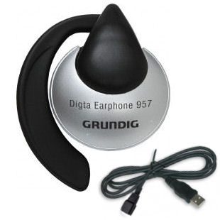 Grundig Digta-957-USB Over the Ear Headphone with Grundig USB Mini Connector