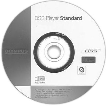 Olympus DSS Player Standard Dictation Electronic Download Software