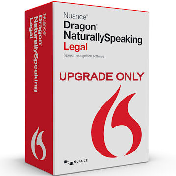 Nuance A589A-RD1-13.0 Dragon Naturally Speaking Legal Version 13 Upgrade from Professional 11 and 12 - Upgrade Only