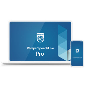 Philips PCL1151/00 SpeechLive Pro Web Dictation and Transcription Cloud Workflow Solution - Pro Package , 1 User 12 months Subscription