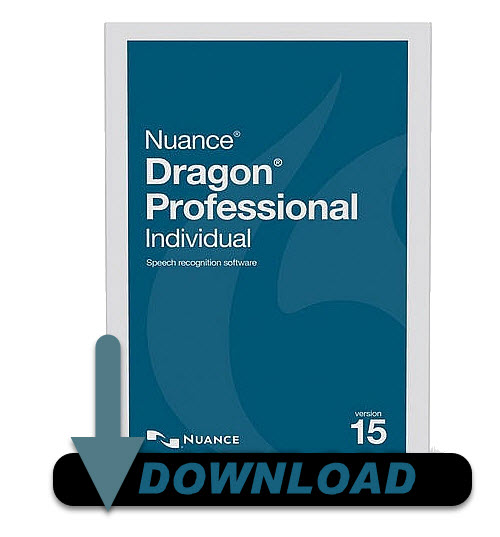 Nuance K809A-G00-15.0 Dragon Professional Individual Version 15 Speech Recognition Software - Electronic Download