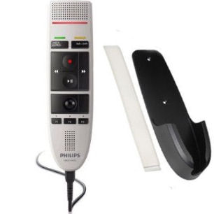 Philips LFH3200 SpeechMike III Pro USB Professional PC-Dictation Microphone Push Button Operation Renewed 