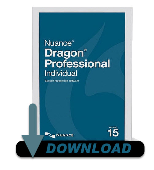 Nuance K809A-F00-15.0 Dragon Professional Individual Academic Version 15 Speech Recognition Software - Electronic Download
