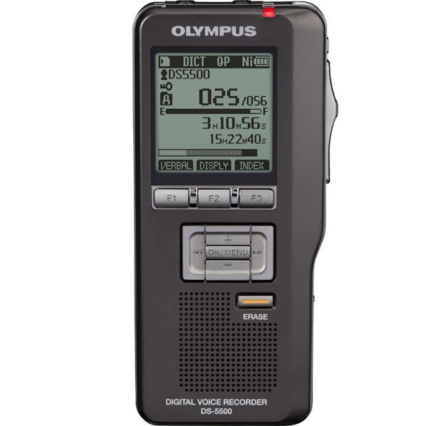 Olympus DS-5500IT Professional Digital Voice Recorder - No software