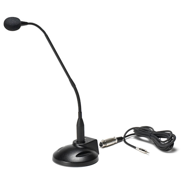 DAC GN-113 18 Inch Uni-Direction Noise Canceling Gooseneck Microphone with 5 foot cord