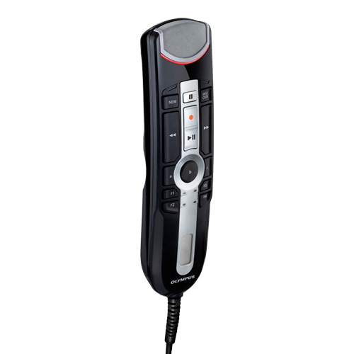 Olympus RM-4000P RecMic II USB Professional PC-Dictation Microphone - Push Button Operation (without trackball) - V741001BE000