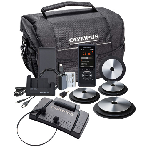 Olympus CRT9500 Professional 2-Channel Conference / Meeting Recording and Transcription End-to-End Solution