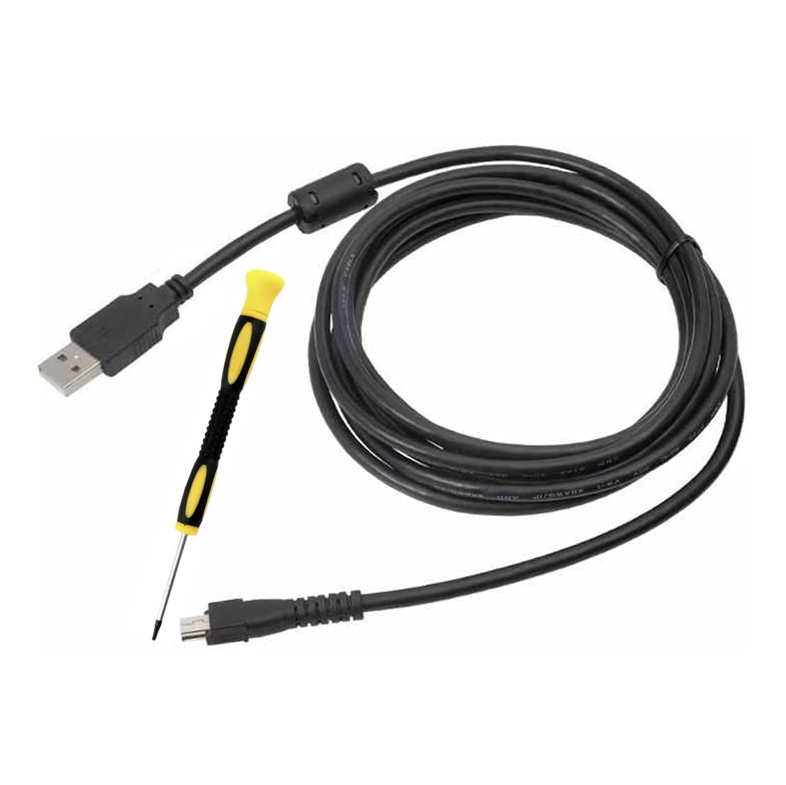 DictationOne 382474 Replacement 8 ft. USB Cord Cable Kit for PowerMic 4