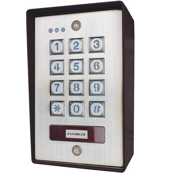 Seco-Larm SK-1123-SPQ Enforcer Vandal Resistant Outdoor Access Control Keypad with Proximity Reader